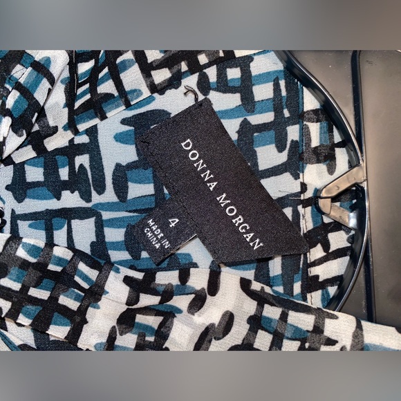 Donna Morgan tie neck dress. Excellent condition - Picture 7 of 7